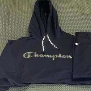 Champion Men’s Black Hoodie